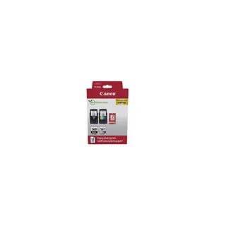 Cartouche d'encre CANON Pack de 2 Originales PG-560/CL-561 Noir et Couleur + Papier - 3713C006