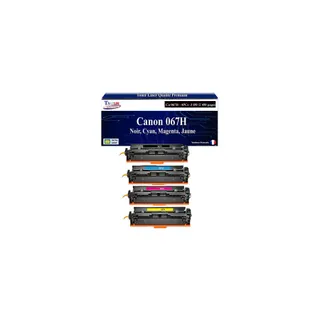Toner T3AZUR compatible avec Canon 067H (x4)