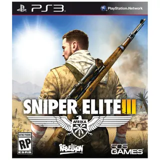 Jeu PS3 DIGITAL BROS Sniper Elite III