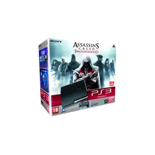Console SONY Pack PS3 320Go Noire + Assassin's creed Reconditionné