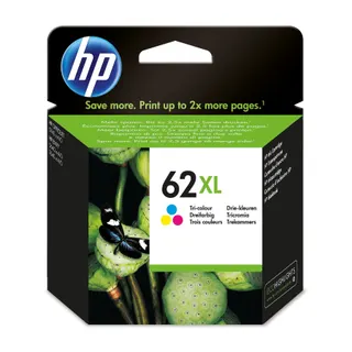 Cartouche d'encre HP Originale 62 XL Haute Capacité 3 Couleurs - C2P07AE