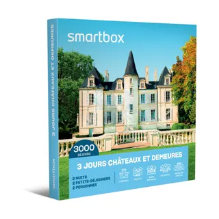 Coffret cadeau SMARTBOX 3 jours châteaux et demeures