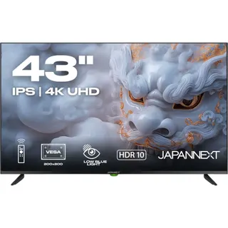 JAPANNEXT Ecran PC Grand Format 43" IPS 4K