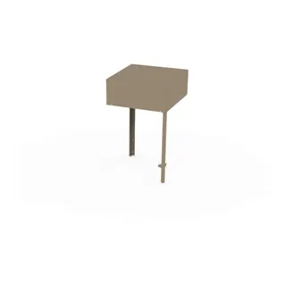 Meuble de cuisine extérieure LE MARQUIER ANGLE TAUPE MC80AE22