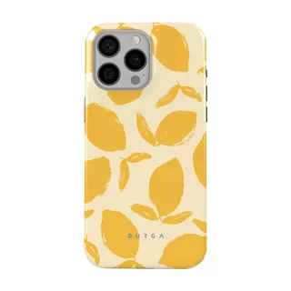 Coque BURGA iPhone 15 Pro - Lemon Tart