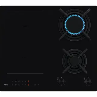 Plaque mixte induction gaz AEG HDB64623NB