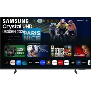 TV LED SAMSUNG TU75U8005H (2026) 75" (189 cm) 4K Ultra HD - Smart TV avec IA