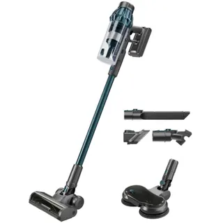 Aspirateur balai H.KOENIG UPX32U 2 en 1 avec brosse de lavage pour sols durs