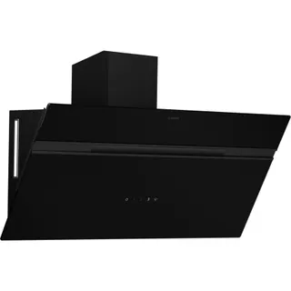 Hotte décorative murale inclinée KLARSTEIN Alina 90 cm CEE A LED 615 m³/h Noir