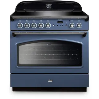 Piano de cuisson induction FALCON FX TAB IND 90 CM ROCHE BLEUE CHROME