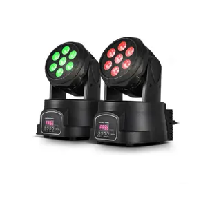 Jeu de lumières LYTOR Pack de 2 Lyres à LEDs 4en1 Rouge/Vert/B
