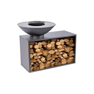 Brasero REDFIRE Braséro Onyx Noir 80Table+Housse+Grille
