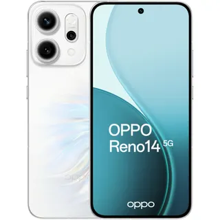Smartphone OPPO Reno 14 512Go Blanc Opale 5G