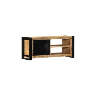 Meuble TV HELLOSHOP26 Meuble TV 80 x 30 x 35 cm avec grand esp