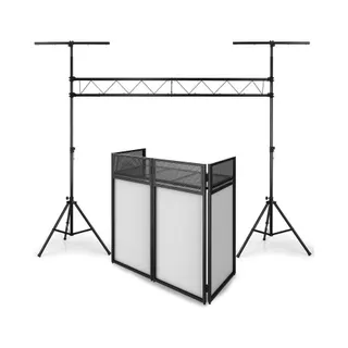 Jeu de lumières IBIZA BRIDGE603-DS30, portique 3M, Support DJ