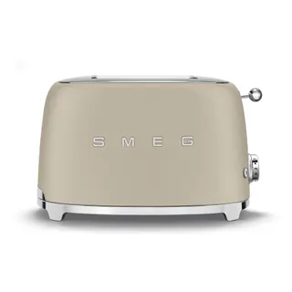 Grille-pain SMEG TSF01MLMEU Années 50 Beige lin