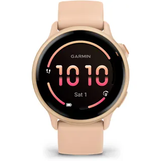 Montre sport GARMIN Vivoactive 6 Forme et santé GPS AMOLED BT Wi-Fi 42 mm Rose Peche