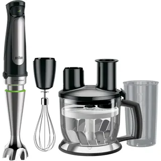 Mixeur BRAUN MQ7075X MultiQuick 7 noir 2 accessoires