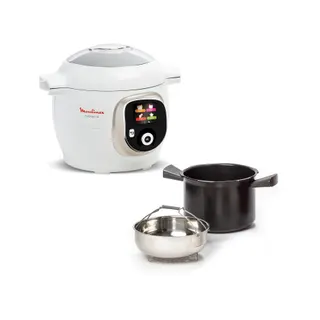 Cookeo MOULINEX CE85BA10 blanc 6 L, 6 modes de cuisson, 180 recettes