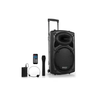 Enceinte sono IBIZA Système de sono portable 12" - USB/BT/RE