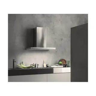 Hotte décorative murale FALMEC LUMINA 1430 MURAL 90 INOX/VERRE Gris