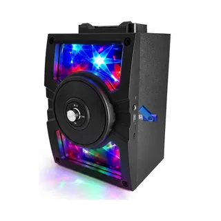 Enceinte sono LEDWOOD Karaoke Magic Mirror LED BT USB SD 10W +