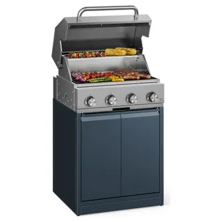 Barbecue gaz KLARSTEIN WaldChef 4 brûleurs 50mbar 12800W