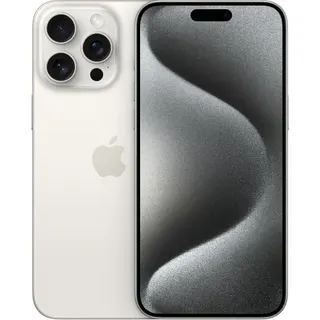Smartphone APPLE iPhone 15 Pro Max Titane Blanc 256Go 5G Reconditionné