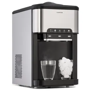 Machine à glaçons KLARSTEIN Aqueous 3en1 20kg/24h 2,5 litres inox