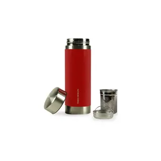 Bouteille isotherme YOKO pour thé liberta rouge 350ml