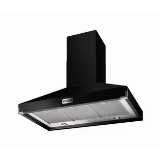 Hotte décorative murale FALCON PKR100 SUPEXT NOIR CHROME