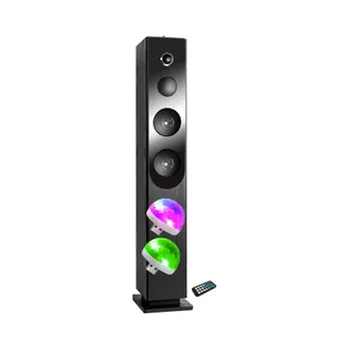 Enceinte Bluetooth BM SONIC Tour de son avec lecteur CD Blacktower,