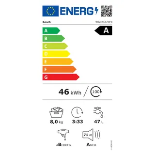 Lave linge hublot BOSCH WAN2427ZFR