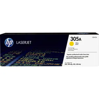 Toner HP N°305A TONER JAUNE