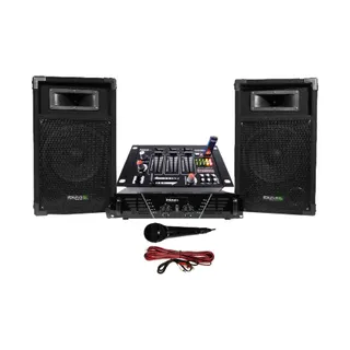 Pack sono IBIZA Pack Sono ampli+enceintes 500W+Table mix