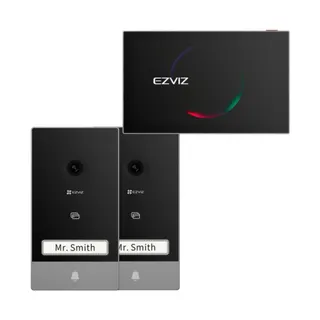 Visiophone co EZVIZ HP7 Kit pour double entrée