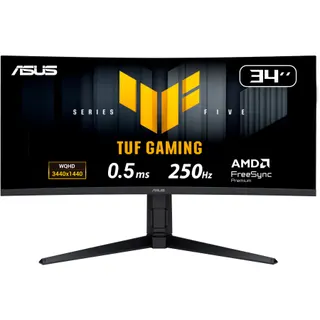 Ecran PC Gamer ASUS TUF VG34WQL5A 34'' WQHD 250Hz Fast VA HDR 400 AMD FreeSync