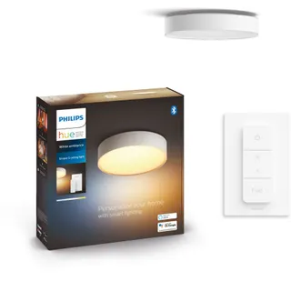Plafonnier PHILIPS HUE White Ambiance Enrave S blanc