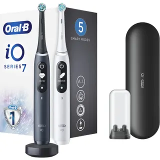 Brosse à dents électrique ORAL-B IO7 serie s duo black white