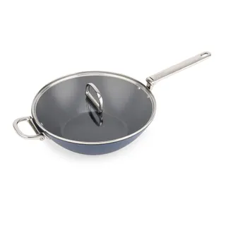 Wok JOSEPH JOSEPH Space 32 cm avec couvercle