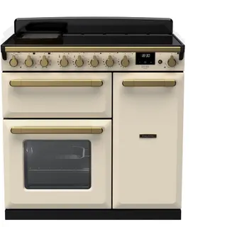 Piano de cuisson induction FALCON ESTEL DELUXE TAB IND 90 CM CREME PASTEL
