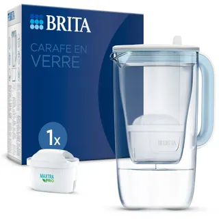 Carafe filtrante BRITA en verre Model One + 1 cartouche Maxtra Pro