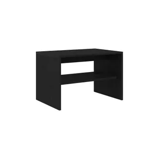 Meuble TV HELLOSHOP26 Meuble TV chêne noir 60 x 40 x 40 cm dou
